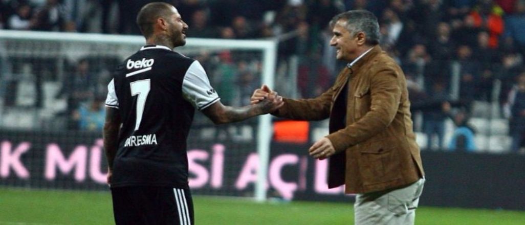 Şenol Güneş ve Quaresma dalya dedi