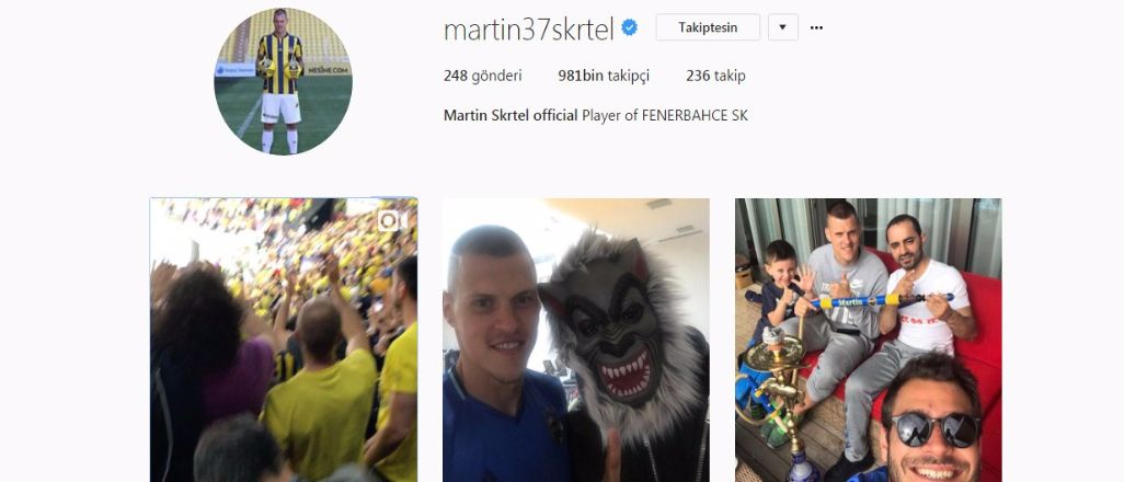 Skrtel'den basket takımına tebrik