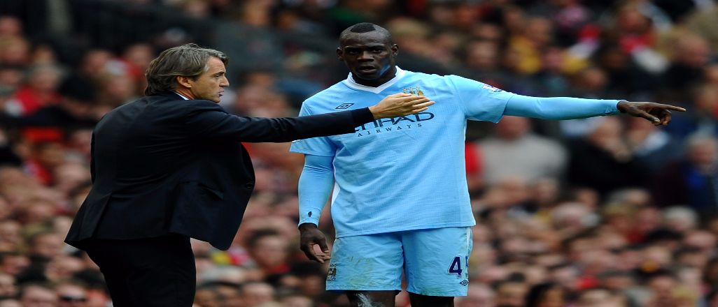 Mancini: Balotelli Ronaldo ile aynı seviyede olmalıydı
