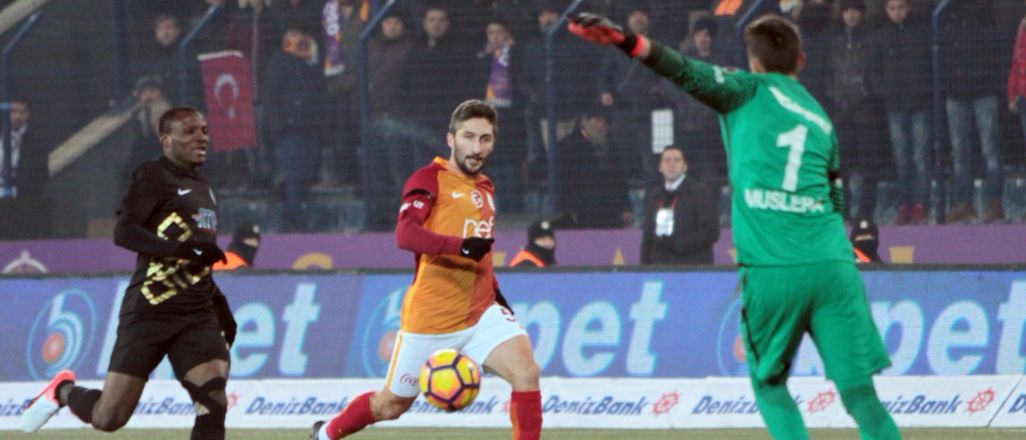 Galatasaray-Osmanlıspor maçının ilk 11'leri belli oldu