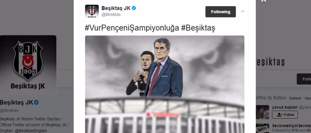 Başakşehir kazanamadı Beşiktaş'tan paylaşım geldi