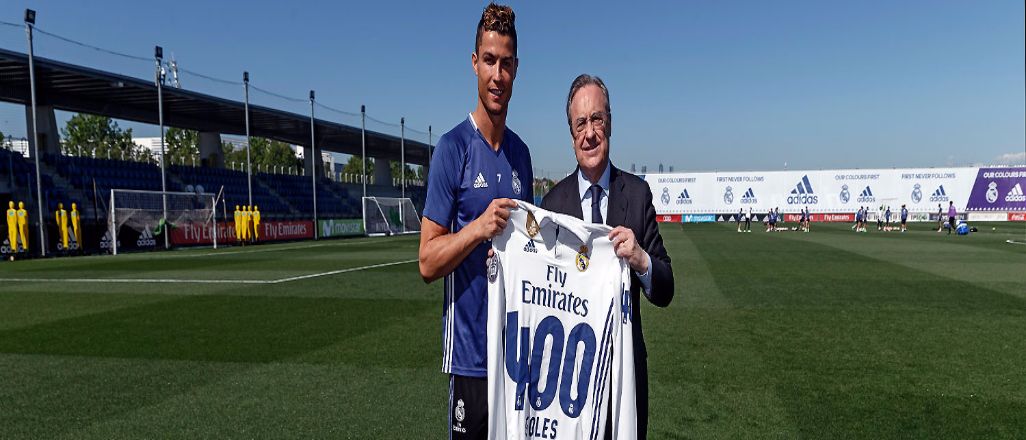Perez Ronaldo'yu tebrik etti
