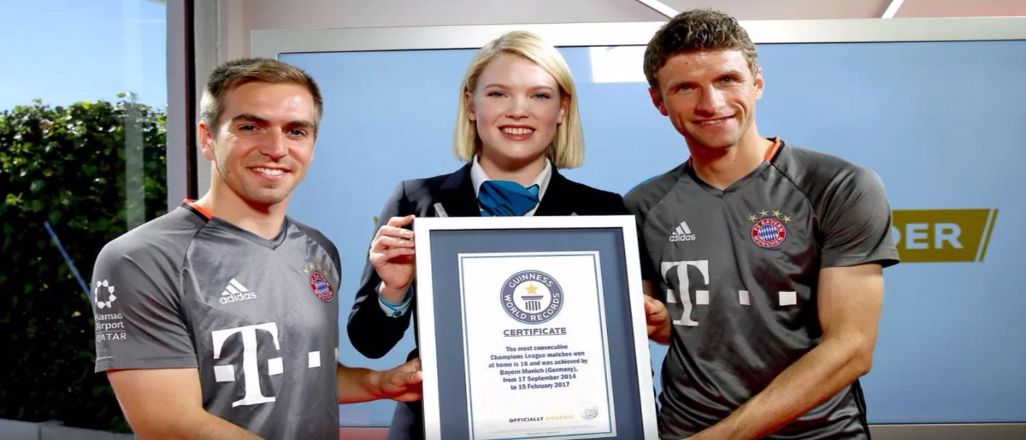 Bayern Münih Guiness Rekorlar Kitabı'nda