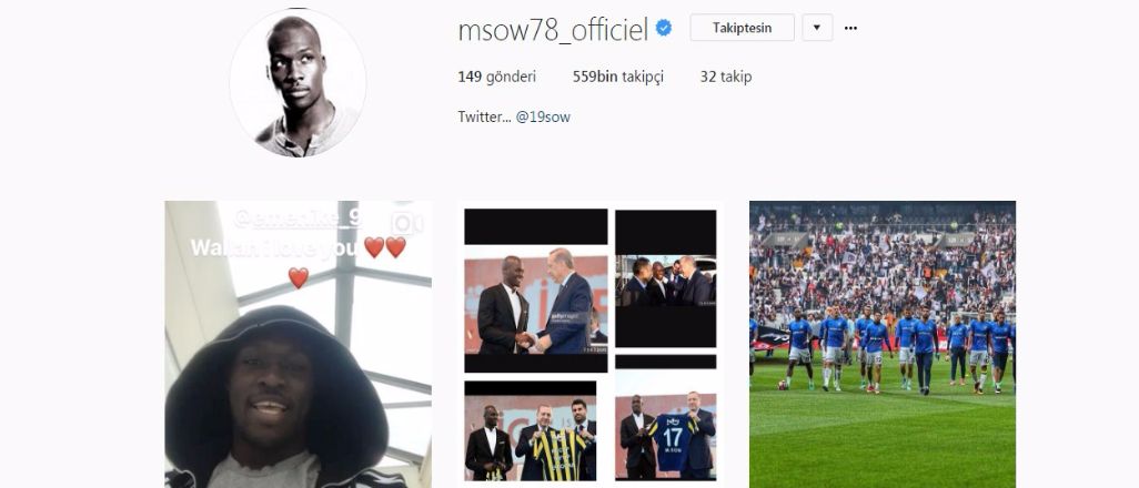 Sow'dan Emenike'ye şarkılı kutlama