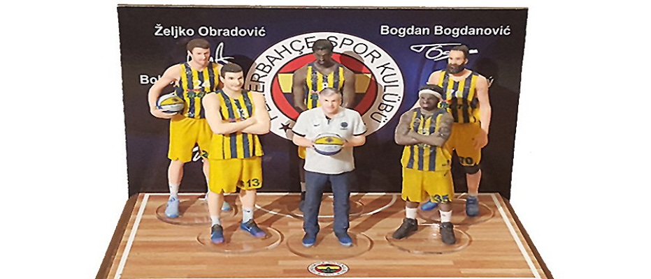 Fenerbahçe şampiyonlarını ölümsüzleştirdi